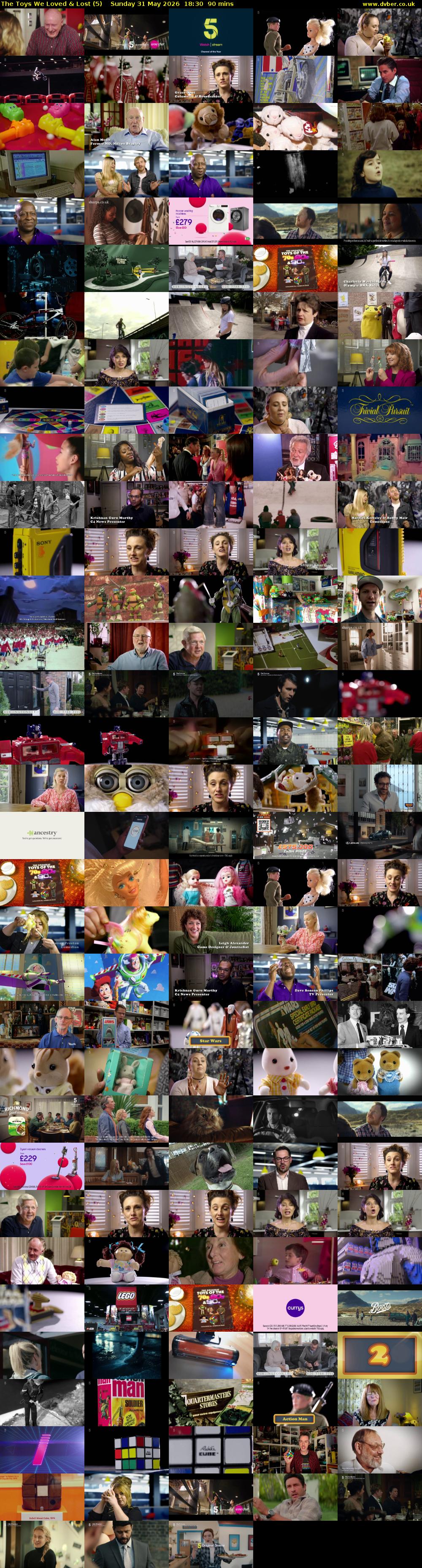 The Toys We Loved & Lost (5) Sunday 31 May 2026 18:30 - 20:00