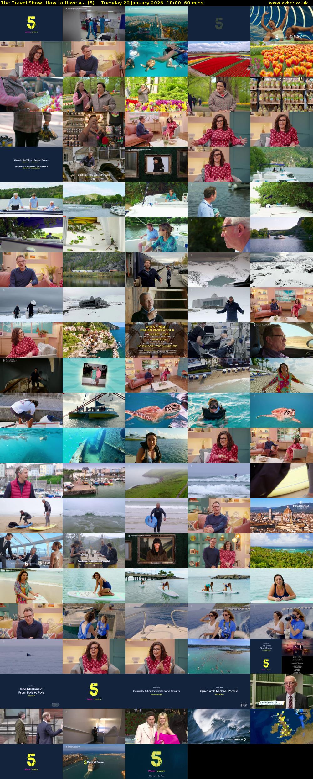 The Travel Show: How to Have a... (5) Tuesday 20 January 2026 18:00 - 19:00