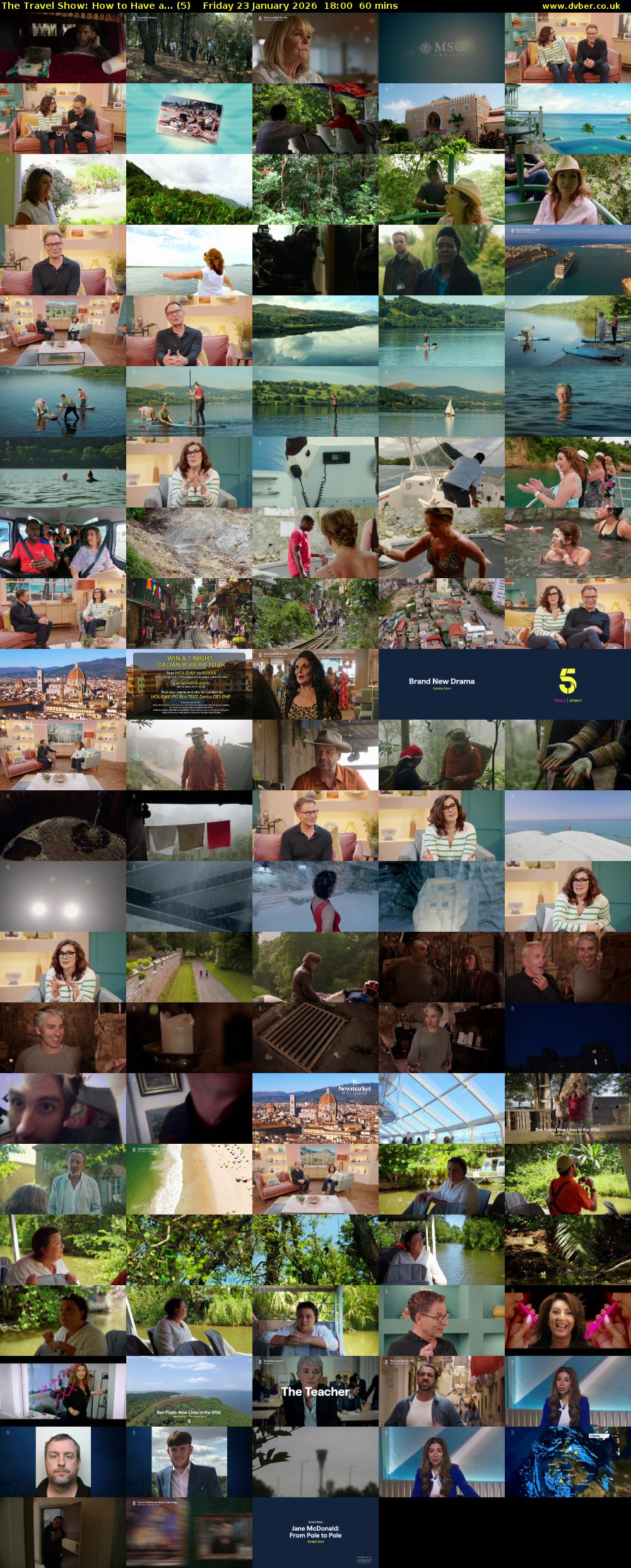 The Travel Show: How to Have a... (5) Friday 23 January 2026 18:00 - 19:00