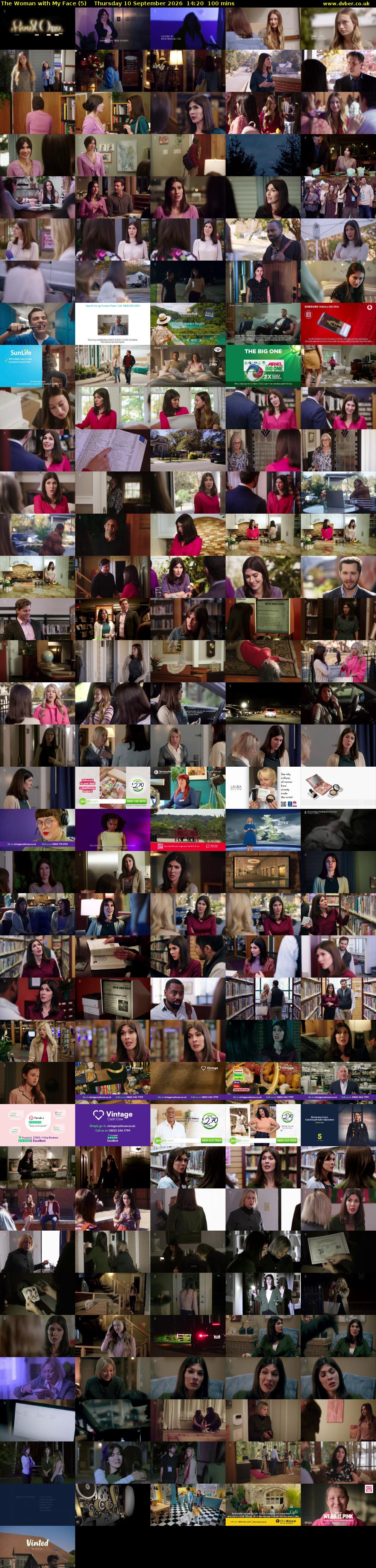 The Woman with My Face (5) Thursday 10 September 2026 14:20 - 16:00