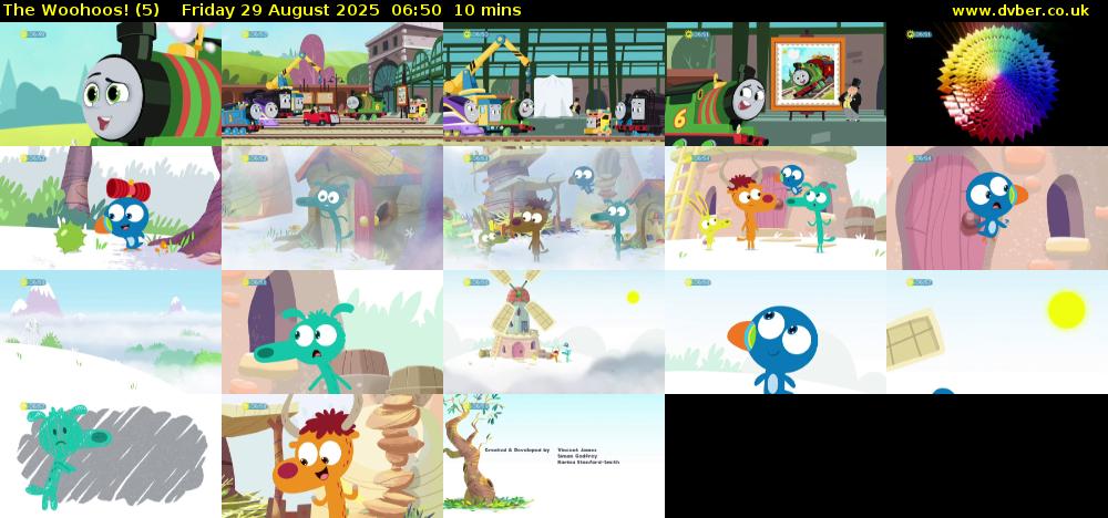 The Woohoos! (5) Friday 29 August 2025 06:50 - 07:00