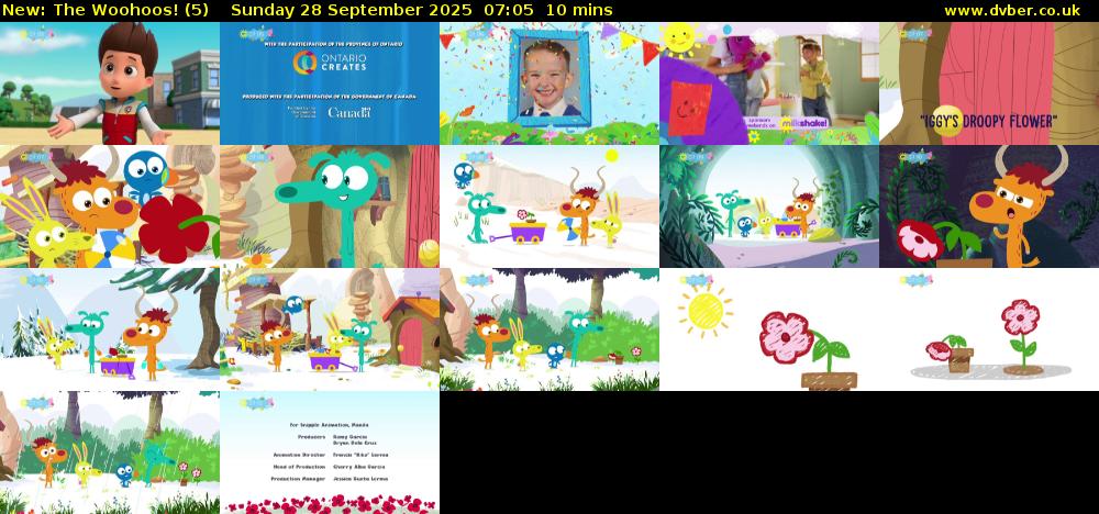 The Woohoos! (5) Sunday 28 September 2025 07:05 - 07:15