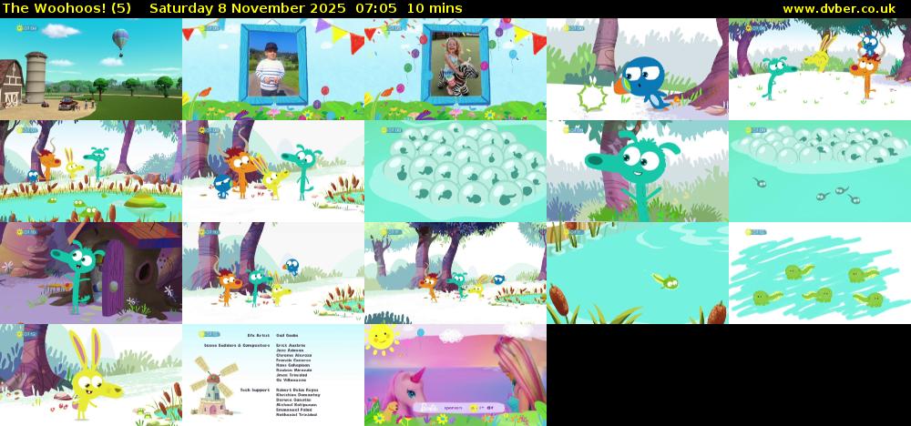 The Woohoos! (5) Saturday 8 November 2025 07:05 - 07:15