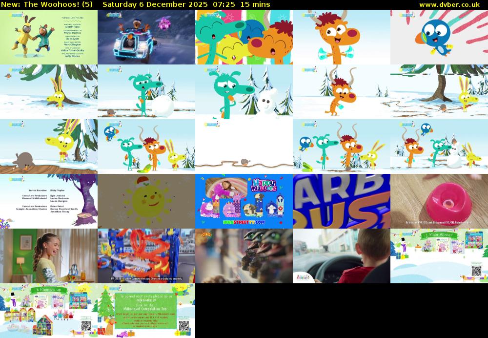 The Woohoos! (5) Saturday 6 December 2025 07:25 - 07:40