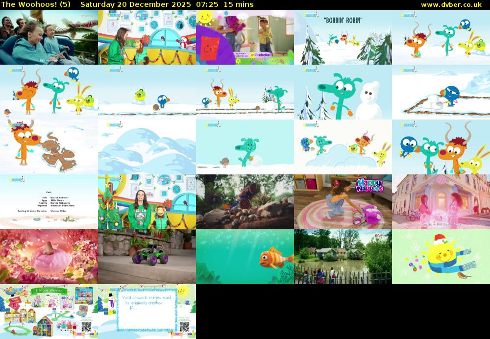 The Woohoos! (5) Saturday 20 December 2025 07:25 - 07:40