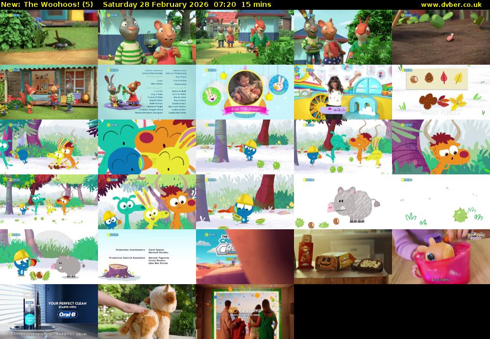 The Woohoos! (5) Saturday 28 February 2026 07:20 - 07:35