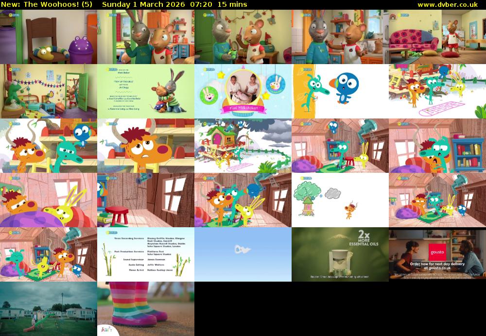 The Woohoos! (5) Sunday 1 March 2026 07:20 - 07:35