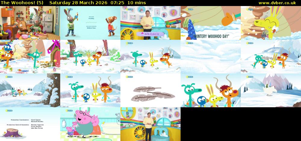 The Woohoos! (5) Saturday 28 March 2026 07:25 - 07:35