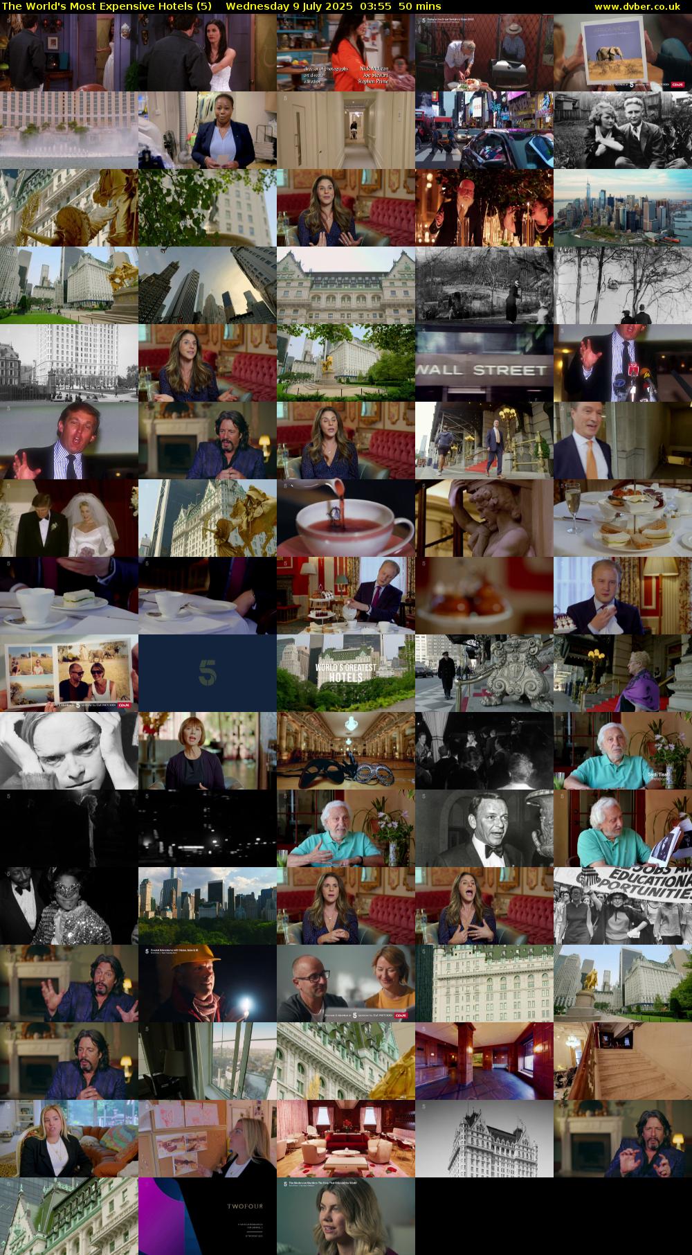The World's Most Expensive Hotels (5) Wednesday 9 July 2025 03:55 - 04:45