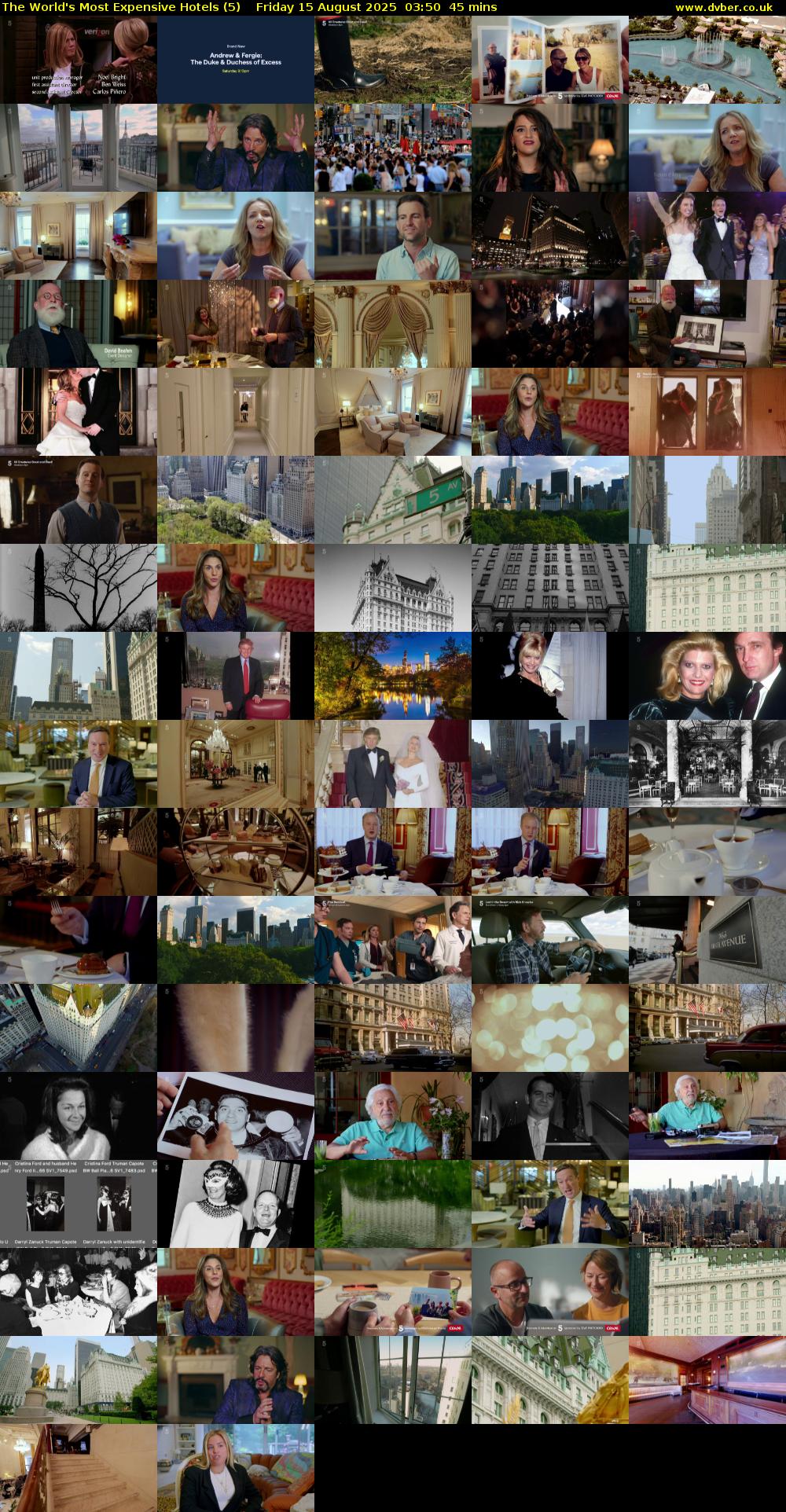 The World's Most Expensive Hotels (5) Friday 15 August 2025 03:50 - 04:35