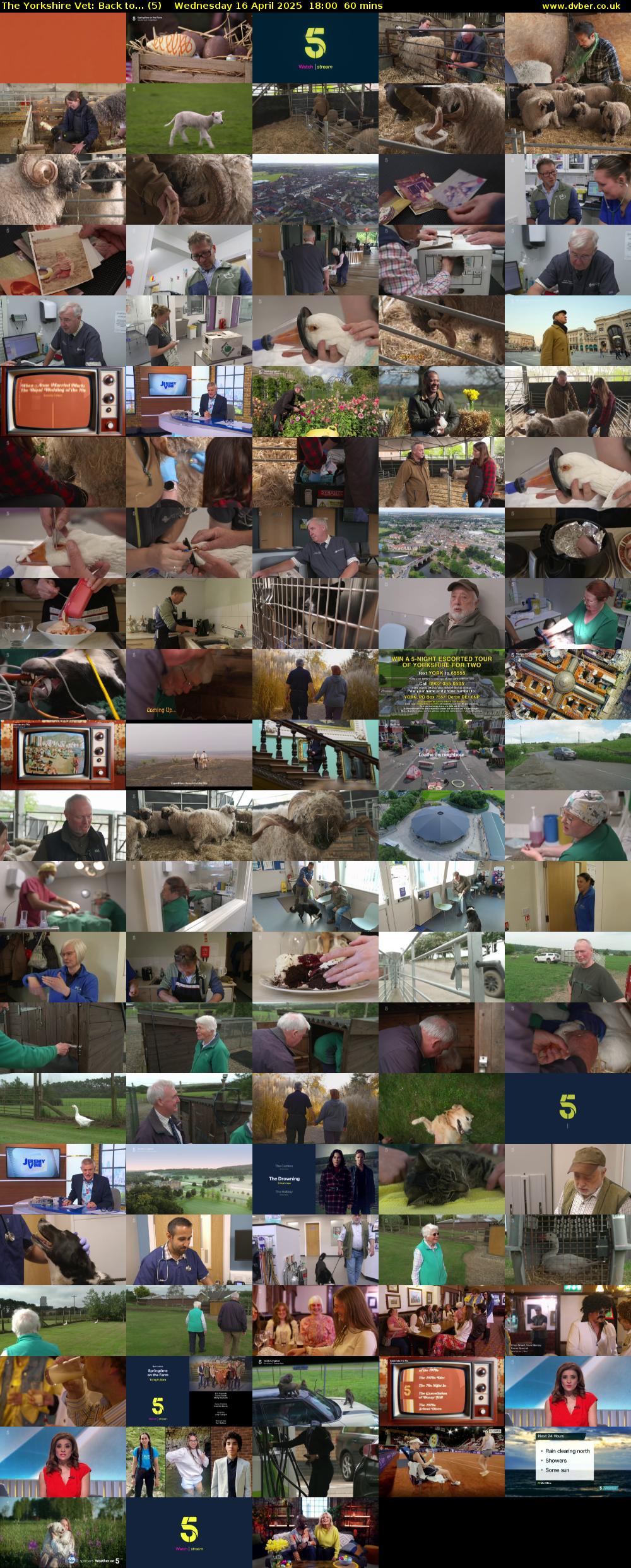 The Yorkshire Vet: Back to... (5) Wednesday 16 April 2025 18:00 - 19:00