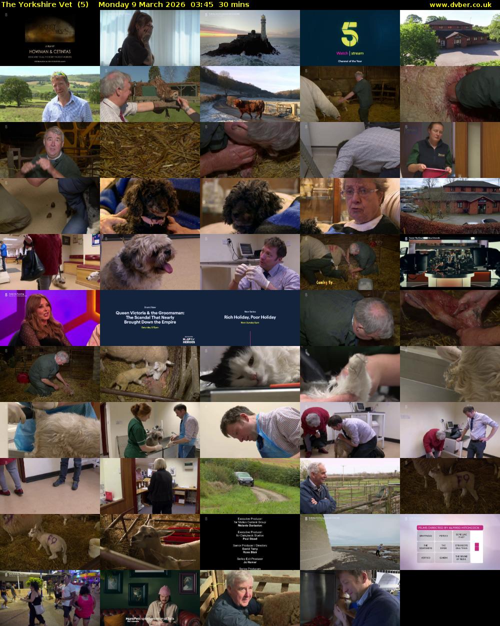 The Yorkshire Vet  (5) Monday 9 March 2026 03:45 - 04:15