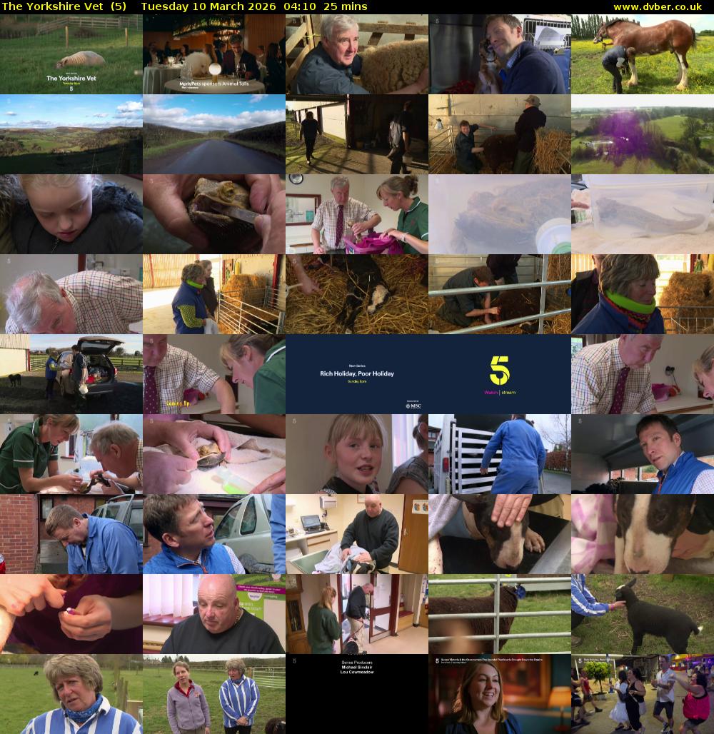 The Yorkshire Vet  (5) Tuesday 10 March 2026 04:10 - 04:35