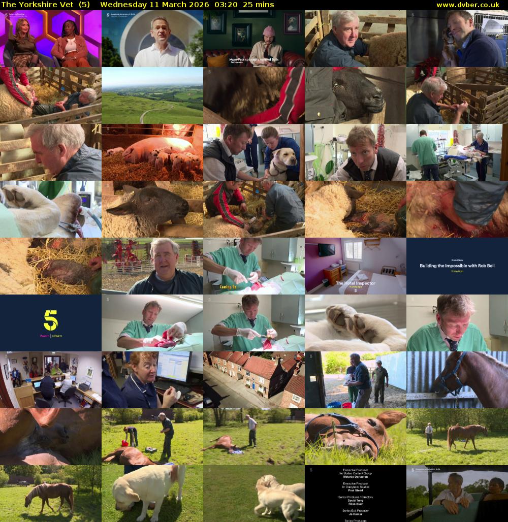 The Yorkshire Vet  (5) Wednesday 11 March 2026 03:20 - 03:45
