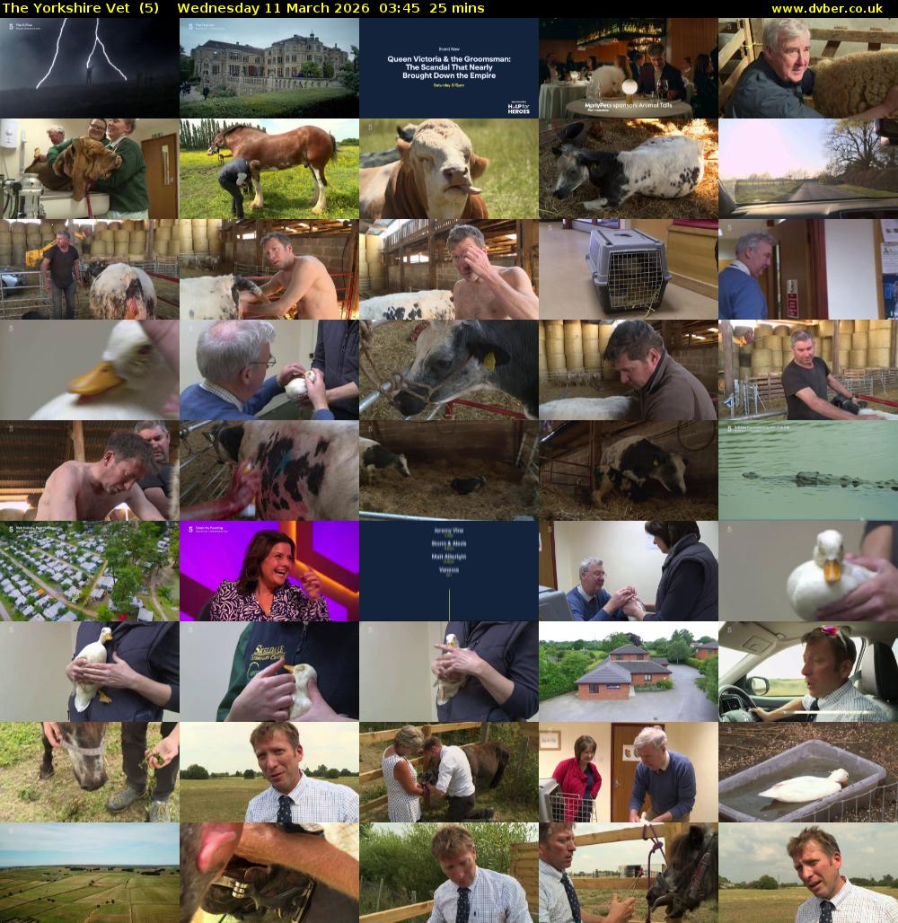 The Yorkshire Vet  (5) Wednesday 11 March 2026 03:45 - 04:10