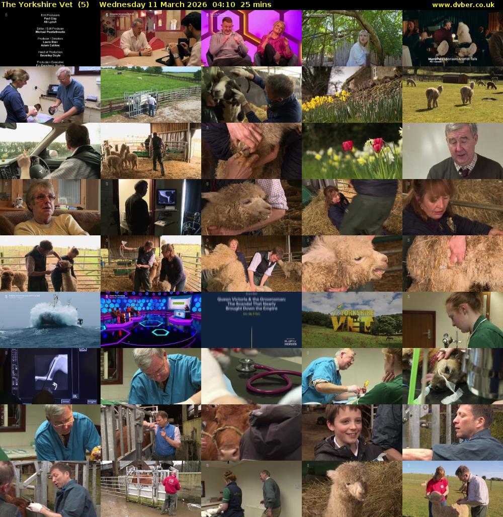 The Yorkshire Vet  (5) Wednesday 11 March 2026 04:10 - 04:35