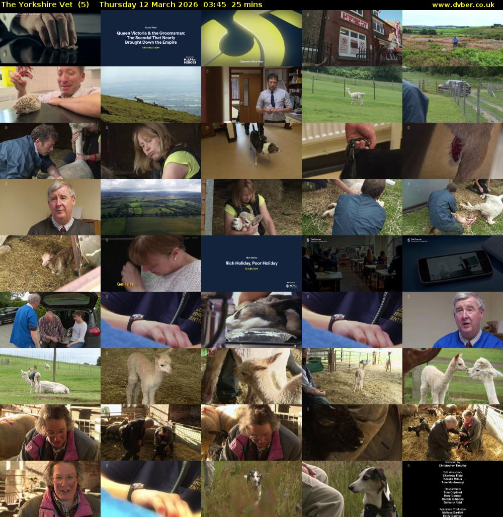 The Yorkshire Vet  (5) Thursday 12 March 2026 03:45 - 04:10