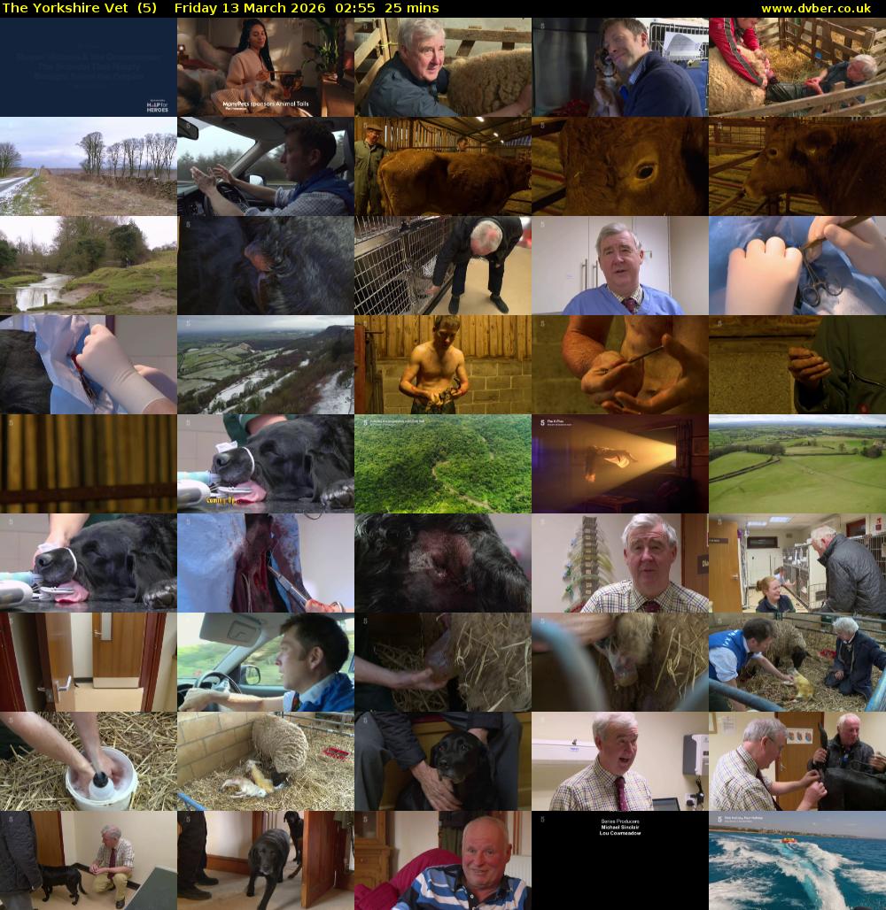 The Yorkshire Vet  (5) Friday 13 March 2026 02:55 - 03:20