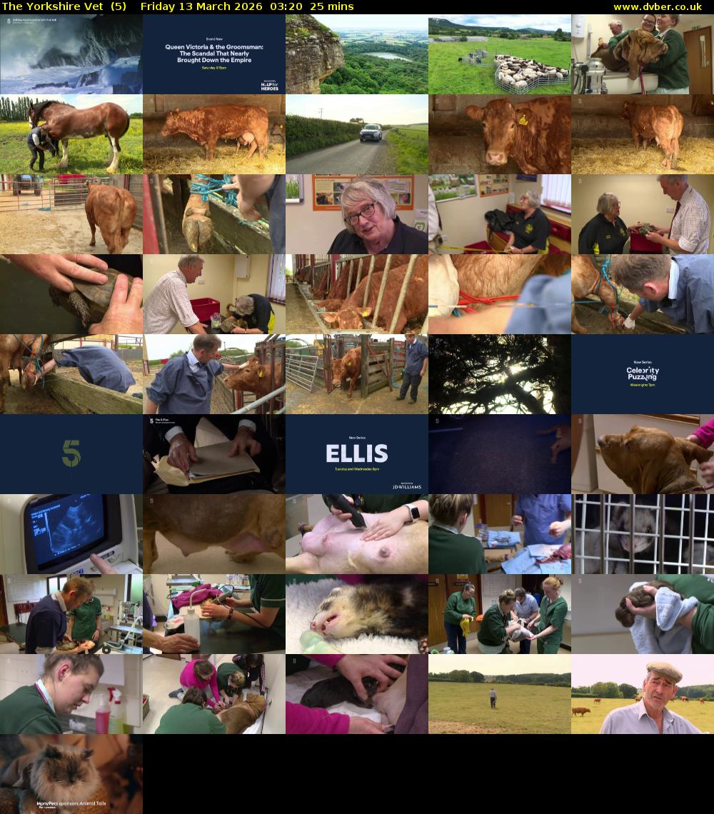 The Yorkshire Vet  (5) Friday 13 March 2026 03:20 - 03:45