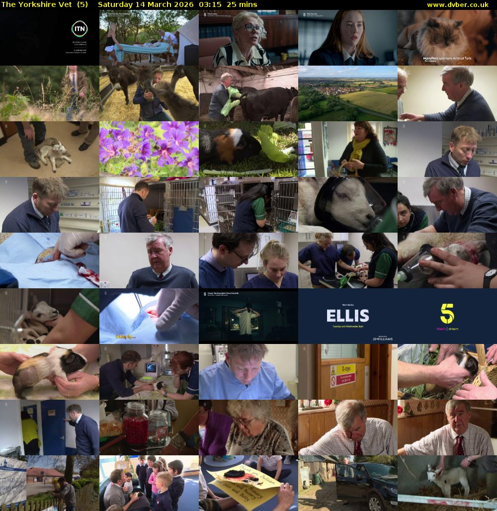 The Yorkshire Vet  (5) Saturday 14 March 2026 03:15 - 03:40