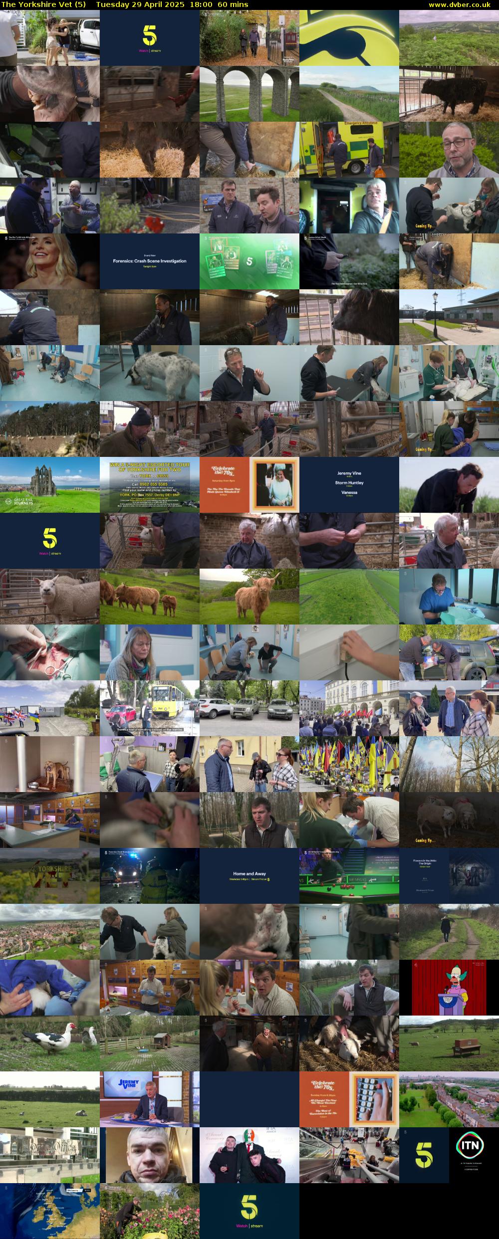 The Yorkshire Vet (5) Tuesday 29 April 2025 18:00 - 19:00