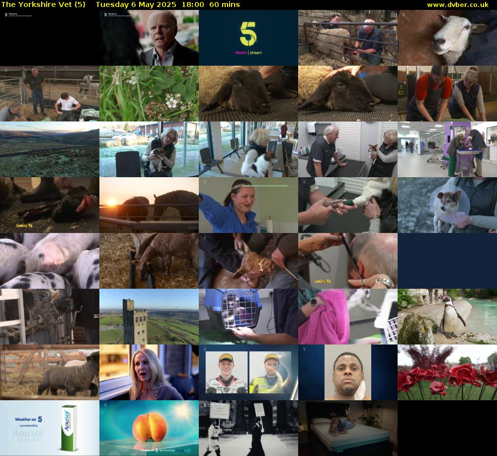 The Yorkshire Vet (5) Tuesday 6 May 2025 18:00 - 19:00