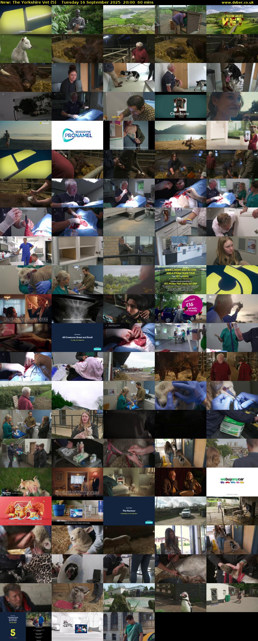 The Yorkshire Vet (5) Tuesday 16 September 2025 20:00 - 21:00