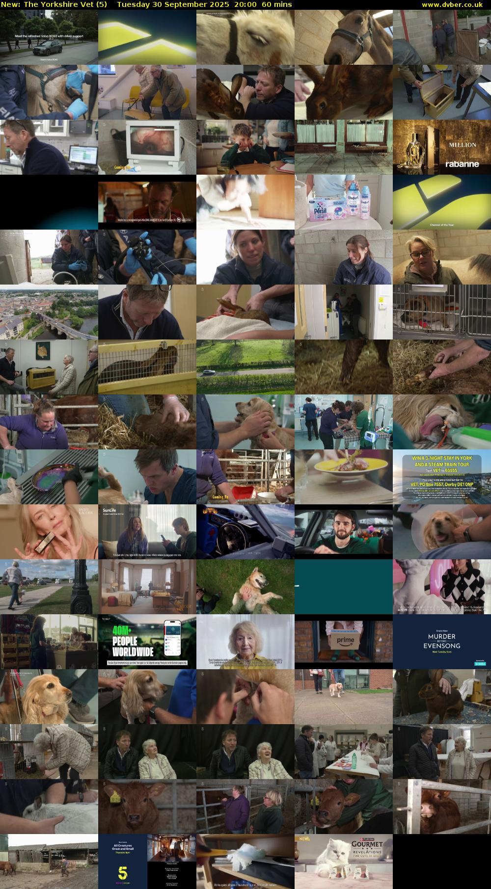 The Yorkshire Vet (5) Tuesday 30 September 2025 20:00 - 21:00
