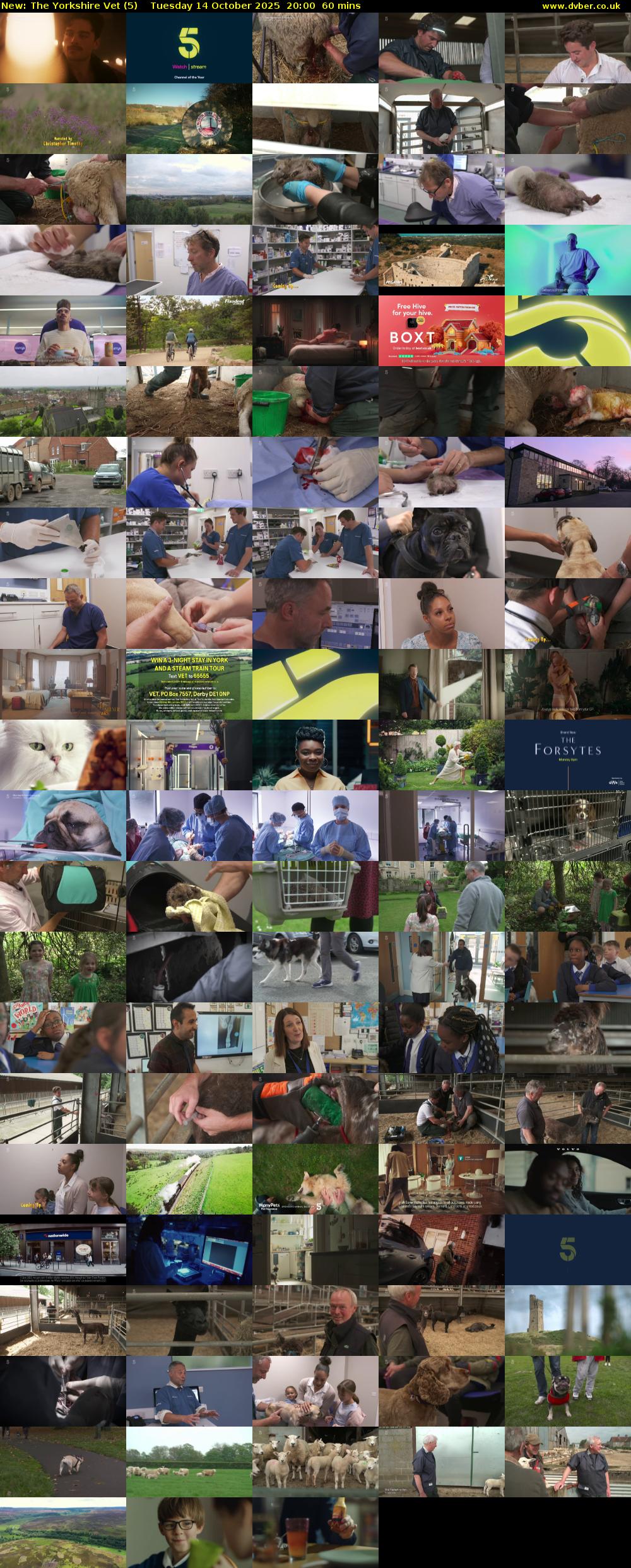 The Yorkshire Vet (5) Tuesday 14 October 2025 20:00 - 21:00