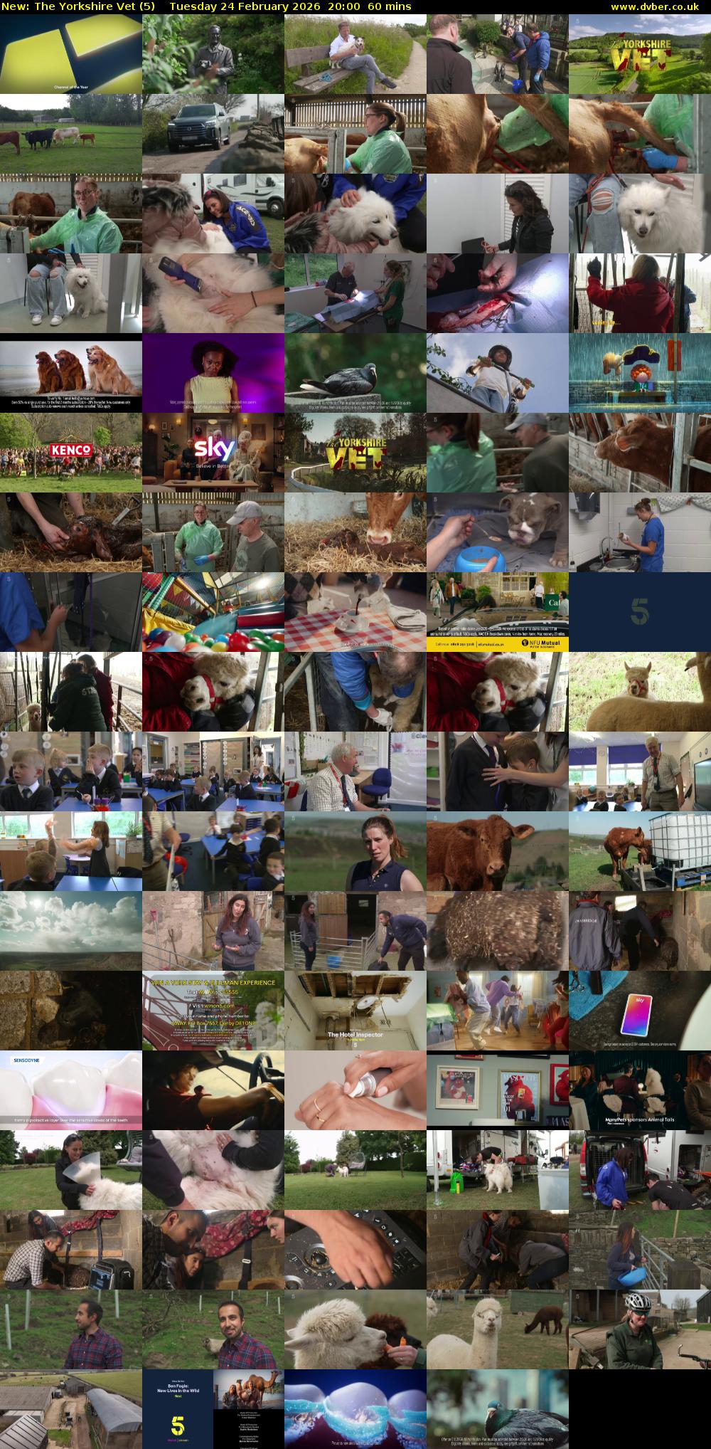The Yorkshire Vet (5) Tuesday 24 February 2026 20:00 - 21:00