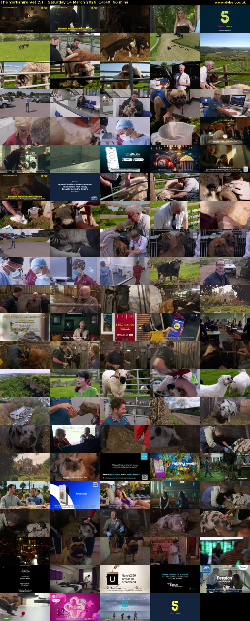 The Yorkshire Vet (5) Saturday 14 March 2026 14:40 - 15:40