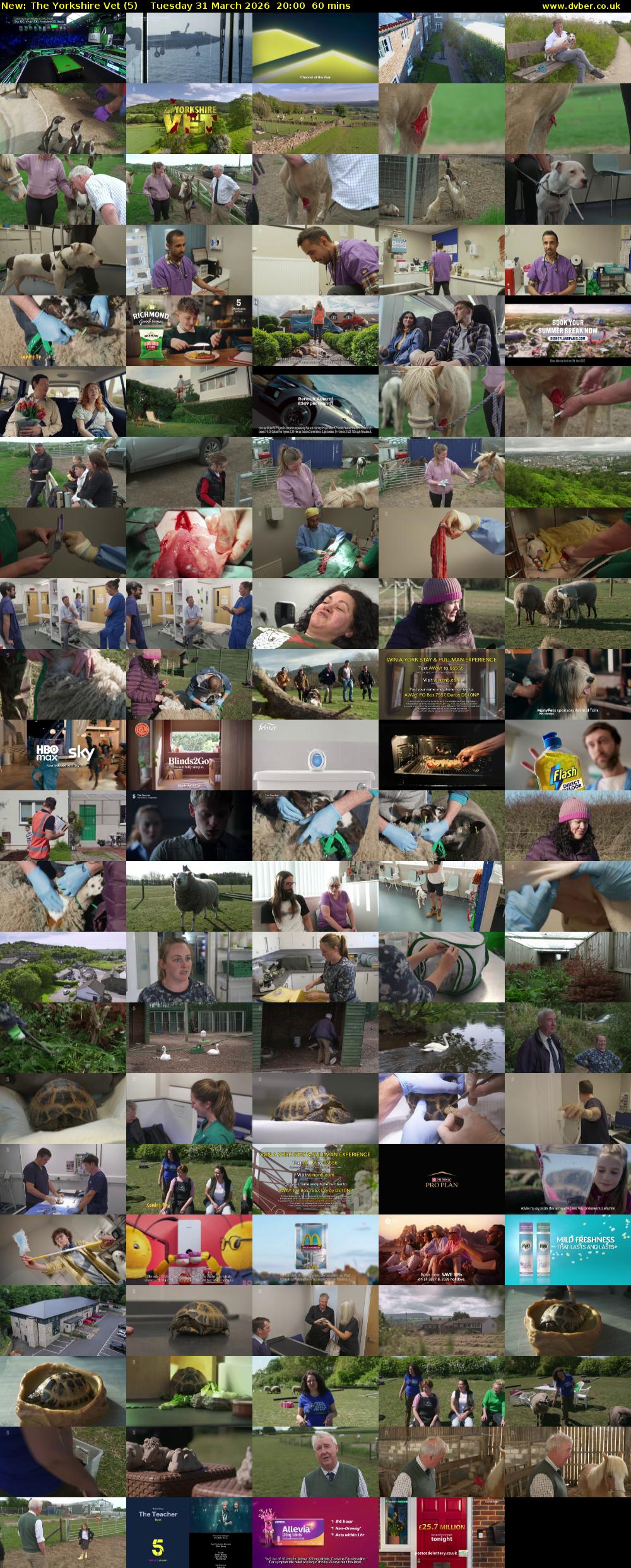 The Yorkshire Vet (5) Tuesday 31 March 2026 20:00 - 21:00