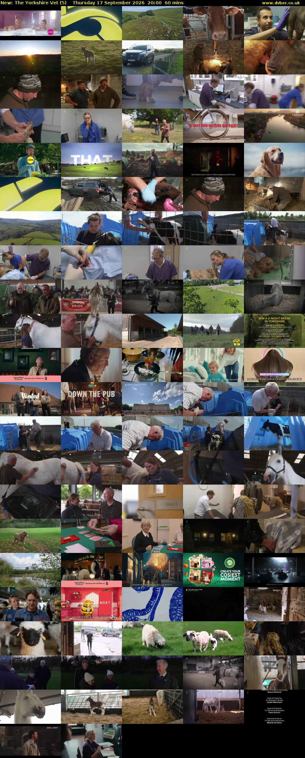 The Yorkshire Vet (5) Thursday 17 September 2026 20:00 - 21:00