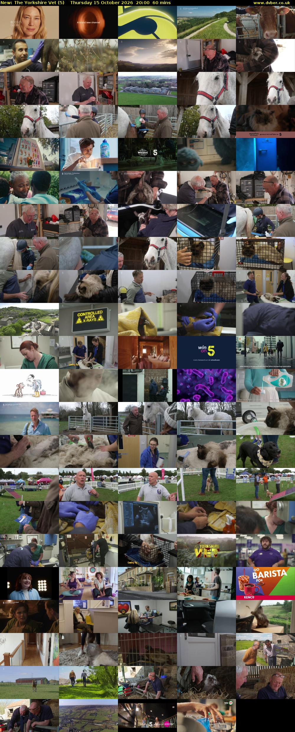 The Yorkshire Vet (5) Thursday 15 October 2026 20:00 - 21:00