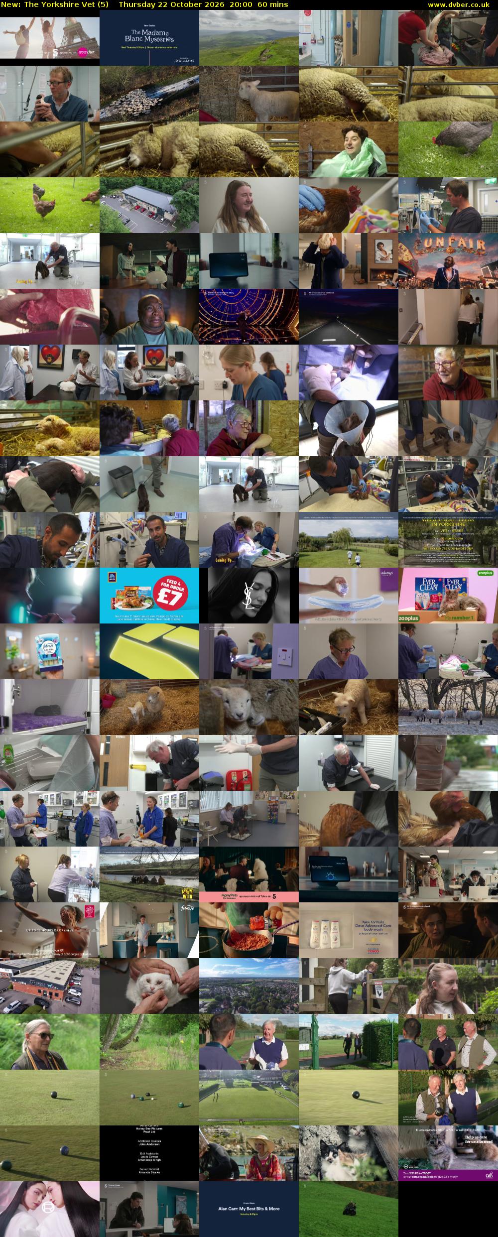 The Yorkshire Vet (5) Thursday 22 October 2026 20:00 - 21:00