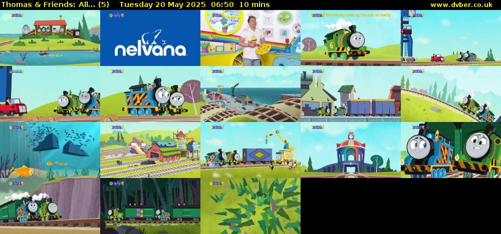 Thomas & Friends: All... (5) Tuesday 20 May 2025 06:50 - 07:00