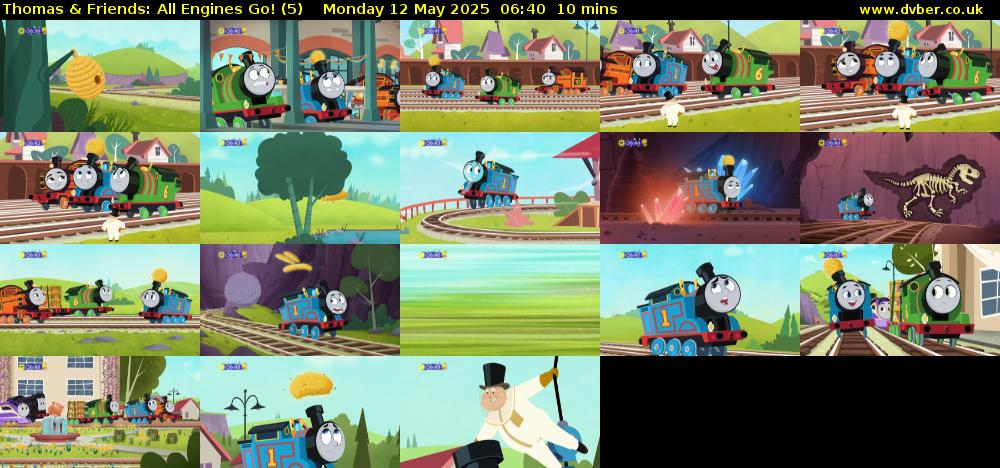Thomas & Friends: All Engines Go! (5) Monday 12 May 2025 06:40 - 06:50