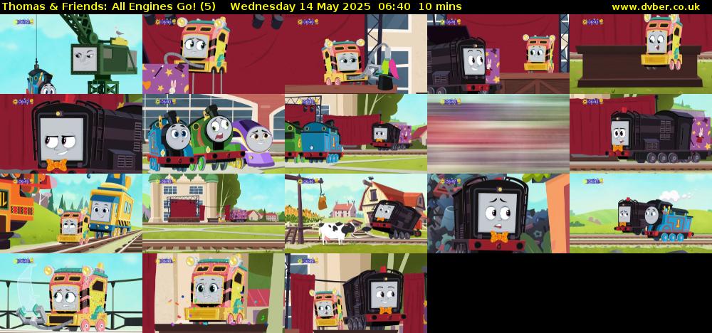Thomas & Friends: All Engines Go! (5) Wednesday 14 May 2025 06:40 - 06:50