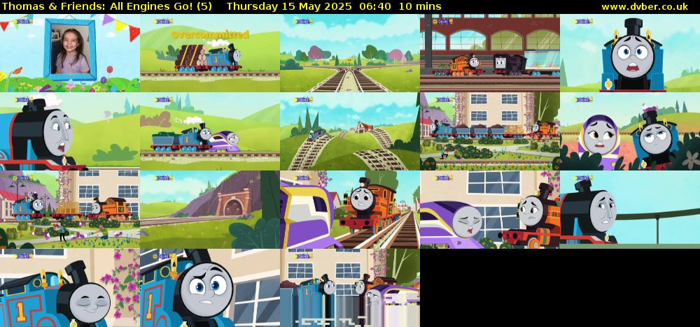 Thomas & Friends: All Engines Go! (5) Thursday 15 May 2025 06:40 - 06:50