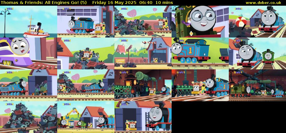 Thomas & Friends: All Engines Go! (5) Friday 16 May 2025 06:40 - 06:50