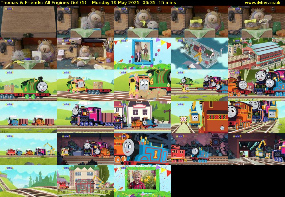 Thomas & Friends: All Engines Go! (5) Monday 19 May 2025 06:35 - 06:50