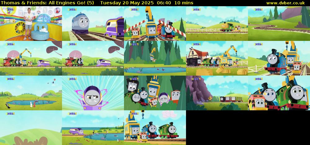 Thomas & Friends: All Engines Go! (5) Tuesday 20 May 2025 06:40 - 06:50