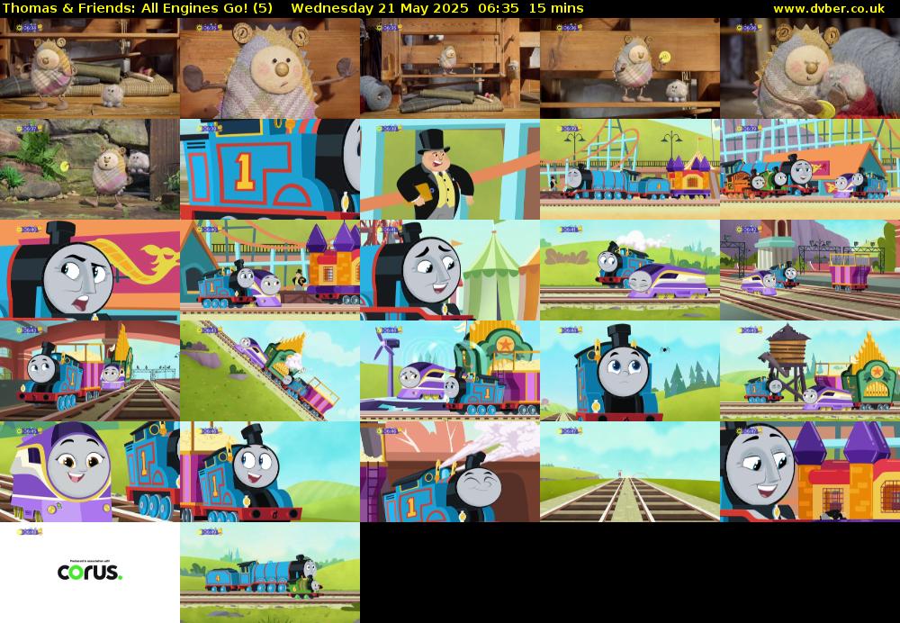 Thomas & Friends: All Engines Go! (5) Wednesday 21 May 2025 06:35 - 06:50