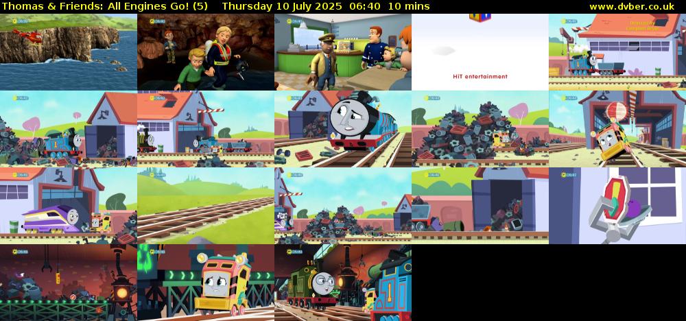 Thomas & Friends: All Engines Go! (5) Thursday 10 July 2025 06:40 - 06:50