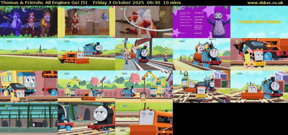 Thomas & Friends: All Engines Go! (5) Friday 3 October 2025 06:30 - 06:40