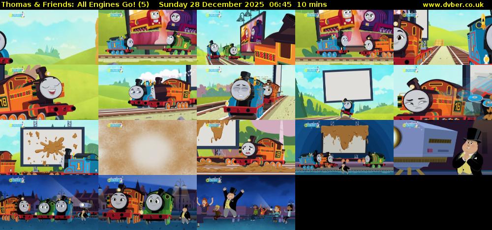 Thomas & Friends: All Engines Go! (5) Sunday 28 December 2025 06:45 - 06:55