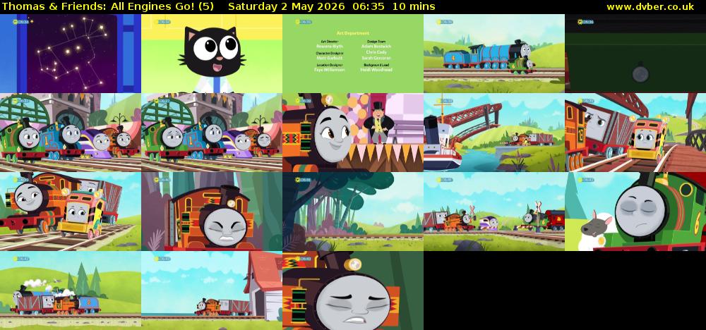 Thomas & Friends: All Engines Go! (5) Saturday 2 May 2026 06:35 - 06:45