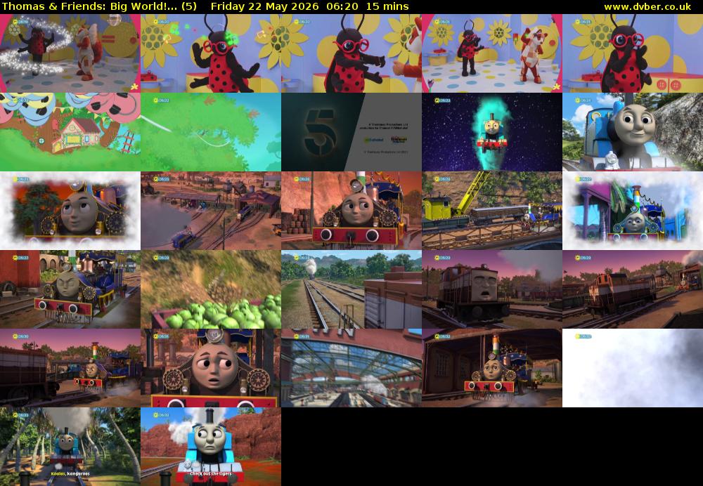 Thomas & Friends: Big World!... (5) Friday 22 May 2026 06:20 - 06:35
