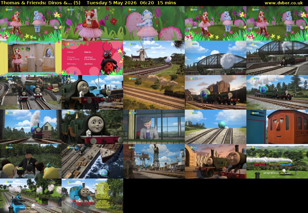 Thomas & Friends: Dinos &... (5) Tuesday 5 May 2026 06:20 - 06:35