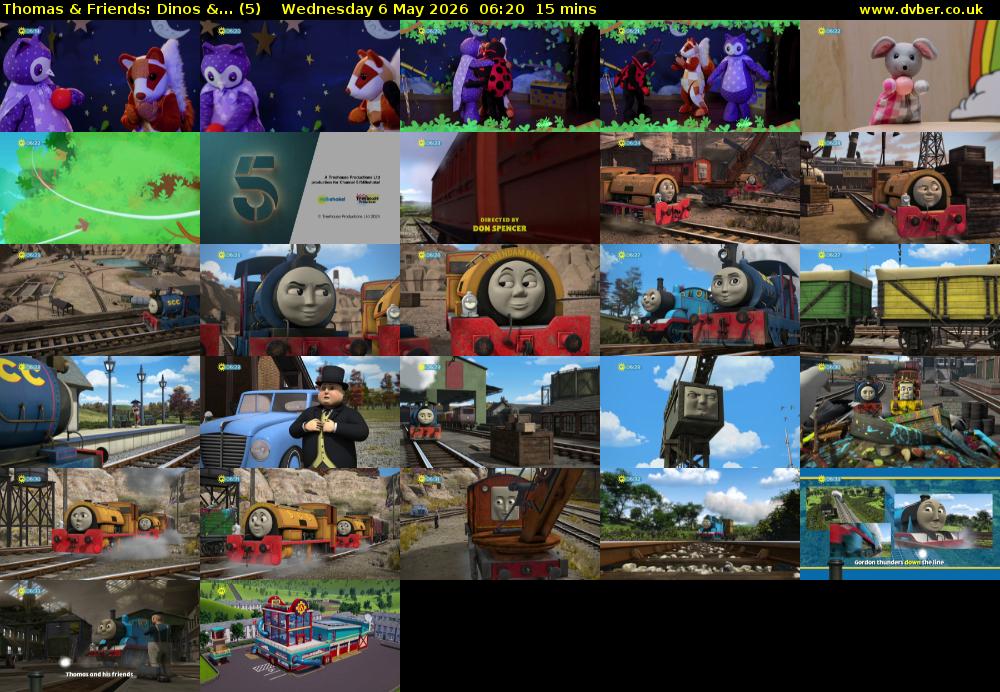 Thomas & Friends: Dinos &... (5) Wednesday 6 May 2026 06:20 - 06:35